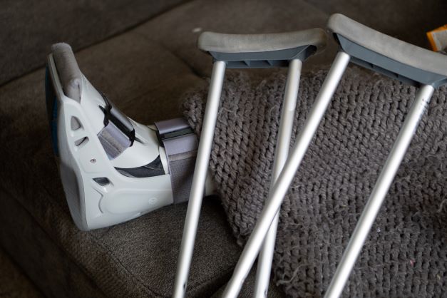 Set of crutches